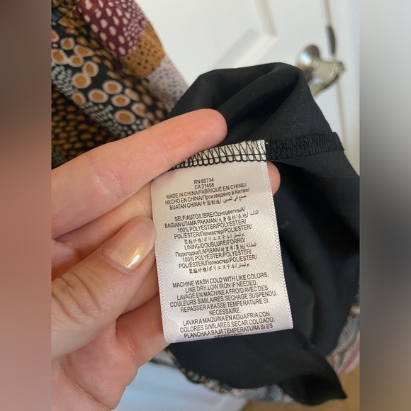 BCBGeneration Multiprint Colorful Sleeveless Maxi Dress Size XS - Picture 7 of 7